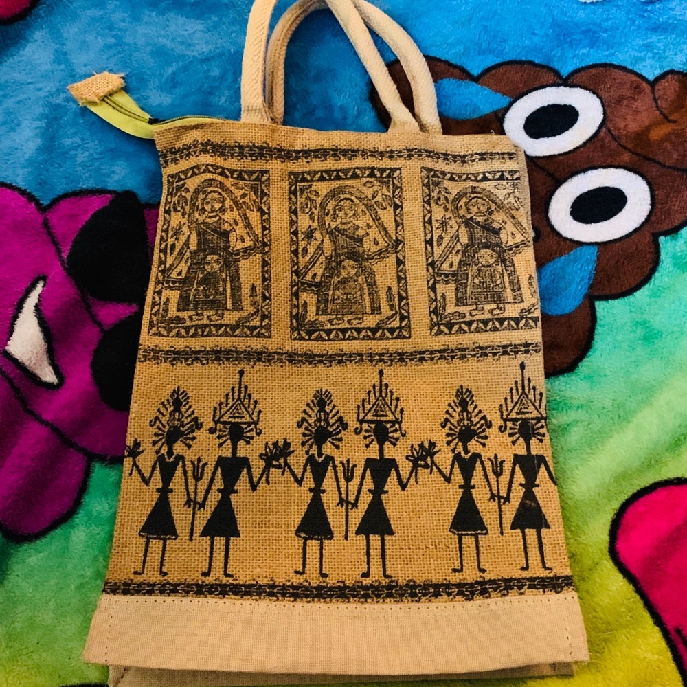 Jute Tote Bag